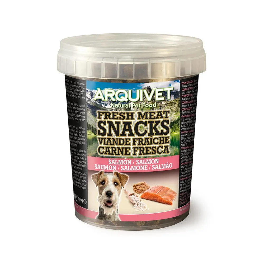 Snaks viande fraîche saumon Arquivet