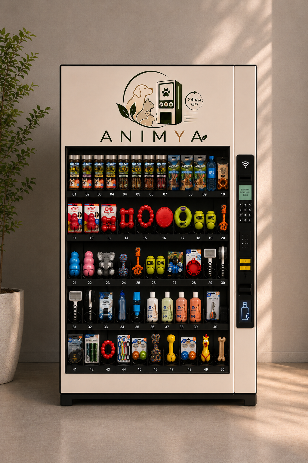 Distributeur automatique Animya